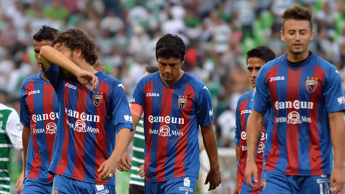 Atlante descendió en 2014 ante Santos