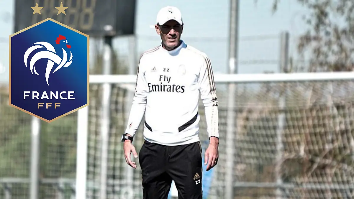 Zinedine Zidane sería el remplazo de Didier Deschamps