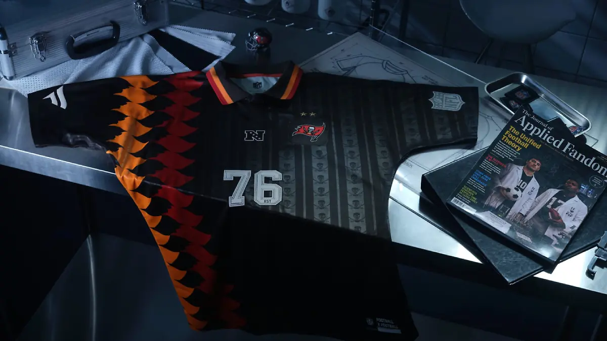 Jersey de Bucaneros de Tampa Bay version futbol