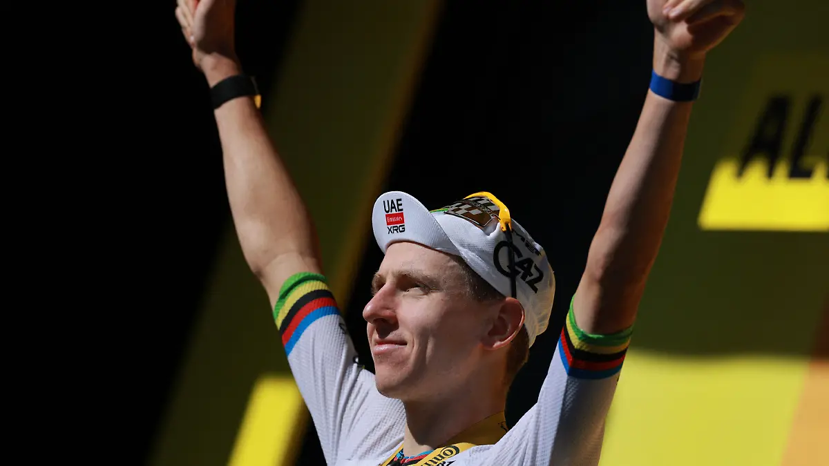 Tadej Pogacar, 5 vices ganador del Tour de Francia