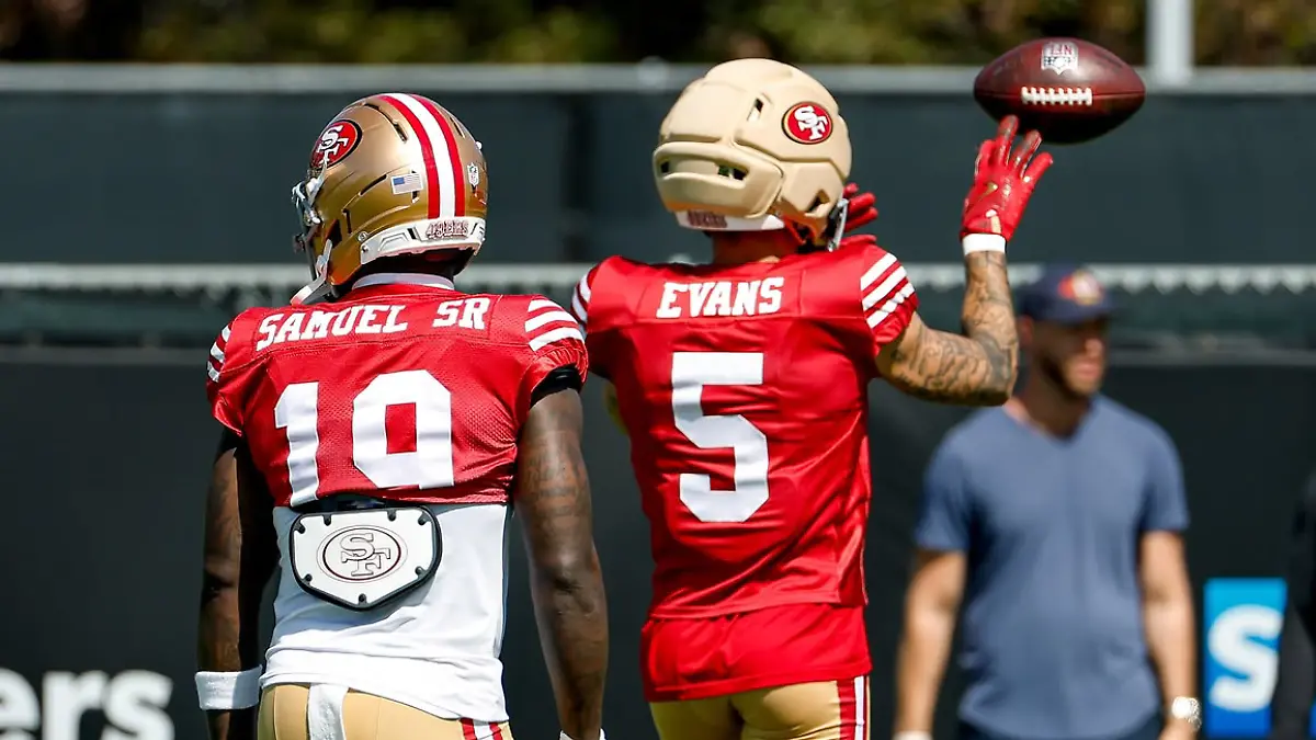 49ers pierde receptor para la temporada 2026
