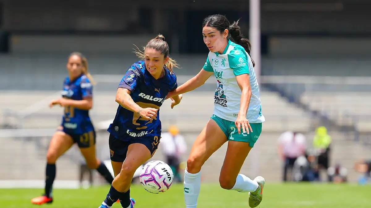 león Femenil golea a Pumas