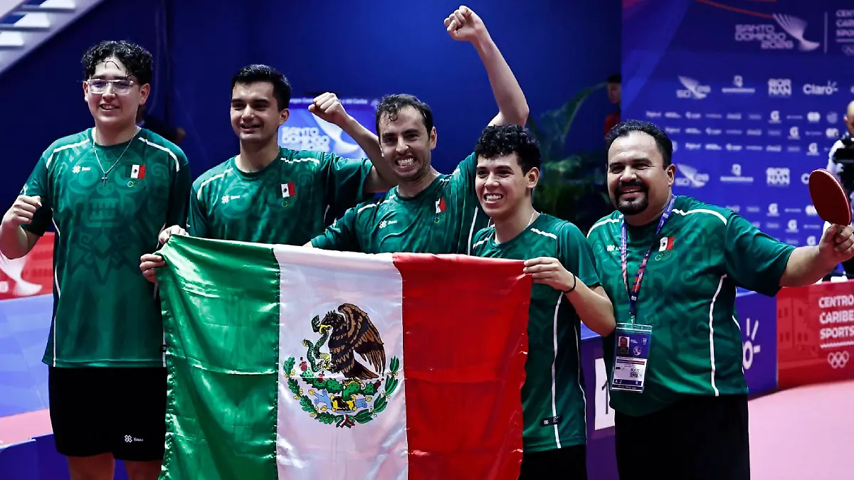 Equipo mexicano de tenis de mesa gana medalla