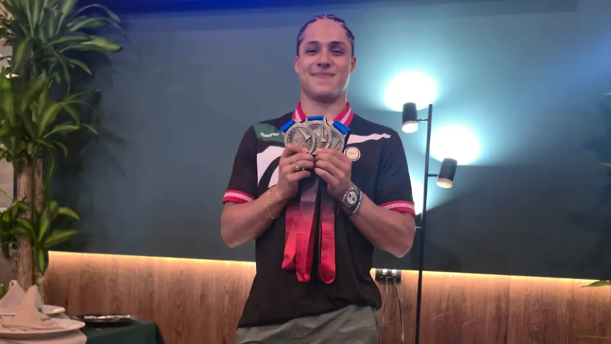 Osmar Olvera tuvo una gran participación en los Juegos Centroamericanos