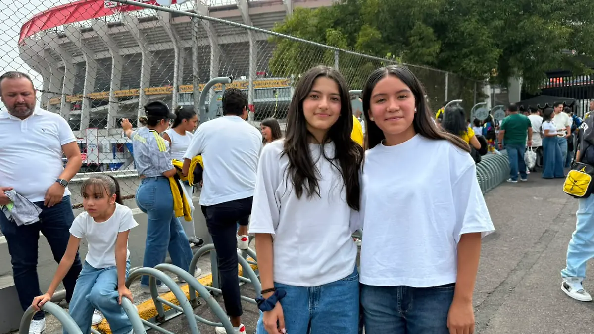 Fernanda y Daniela son parte del protocolo del América Femenil vs Cruz Azul