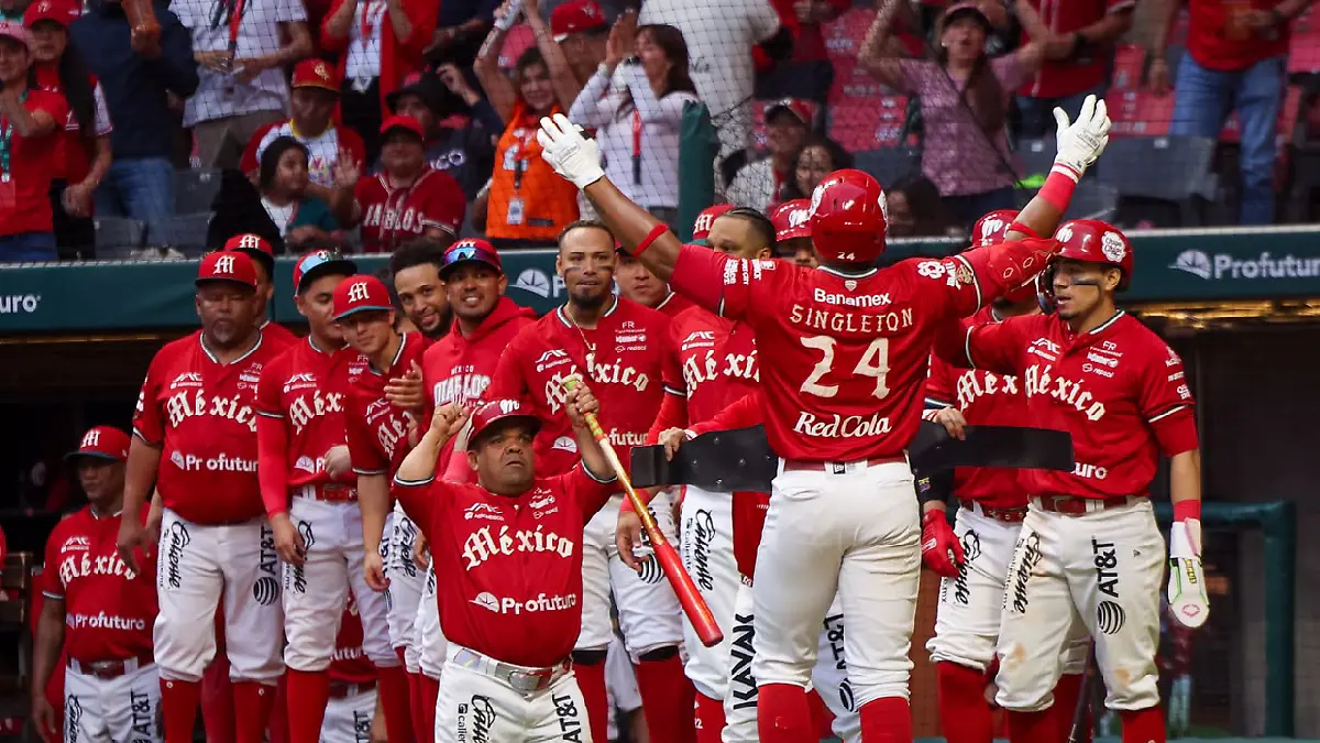 Diablos Rojos del México vino de atrás ante Oaxaca