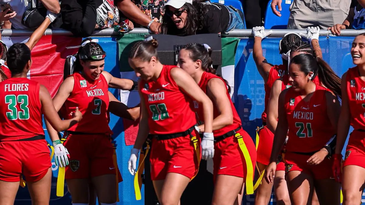 Selección Mexicana Femenil de Flag Football vence a Italia
