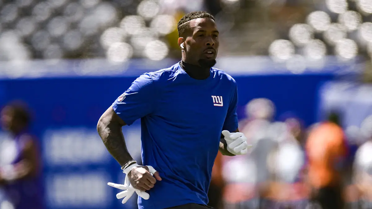 Odell Beckham Jr busca mantenerse en New York Ciants
