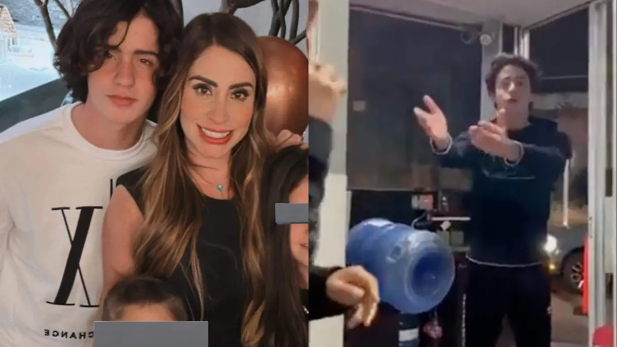 Menor golpeador y su mamá