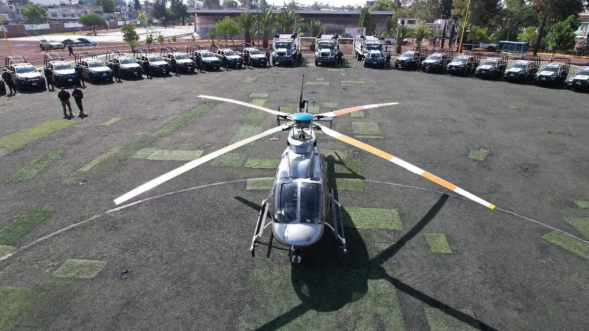 Helicópteros de Ecatepec atenderán emergencias médicas en Edomex-INT2