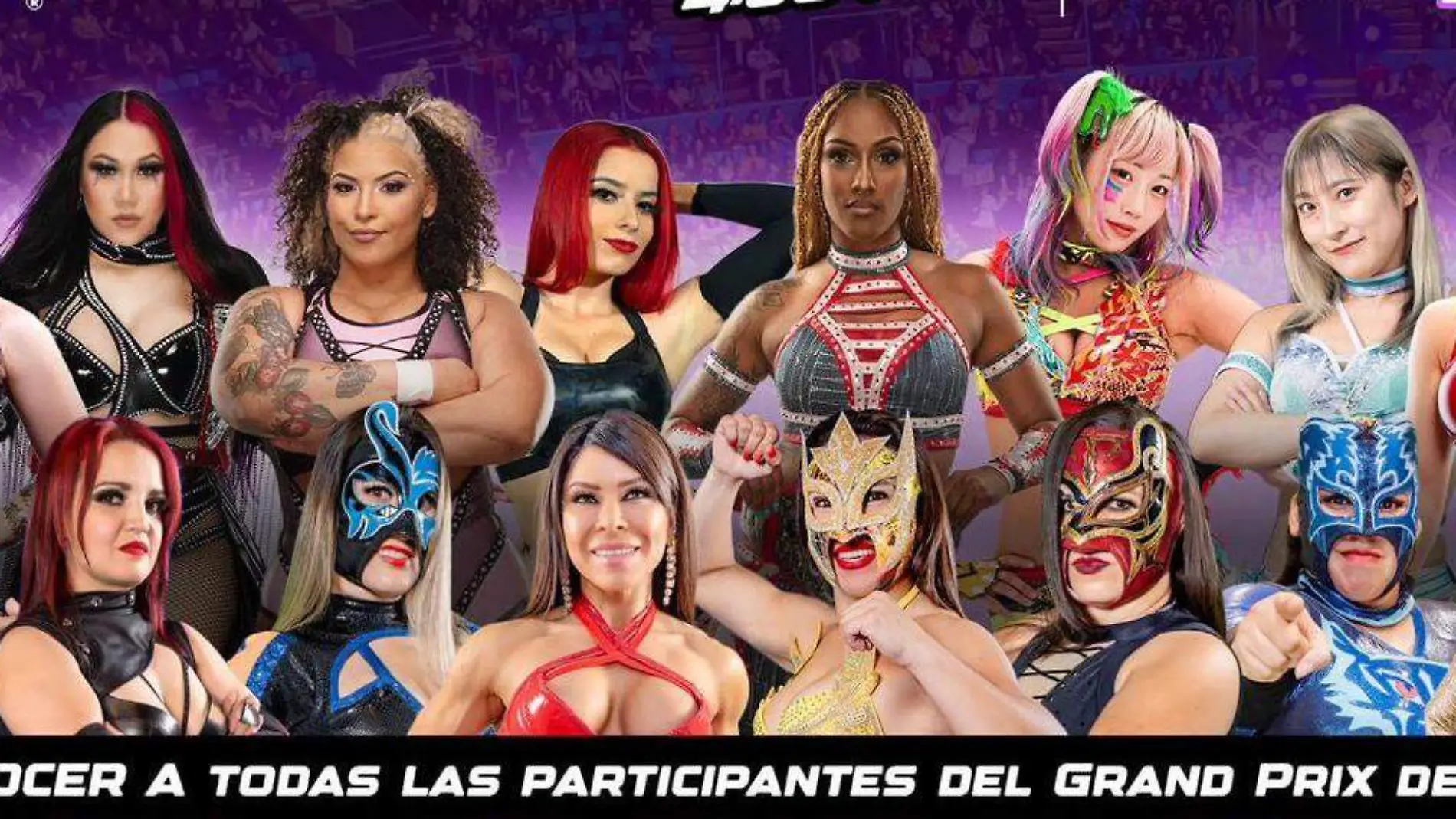 Las 20 gladiadoras del Grand Prix Femenil estarán conviviendo con los aficionados