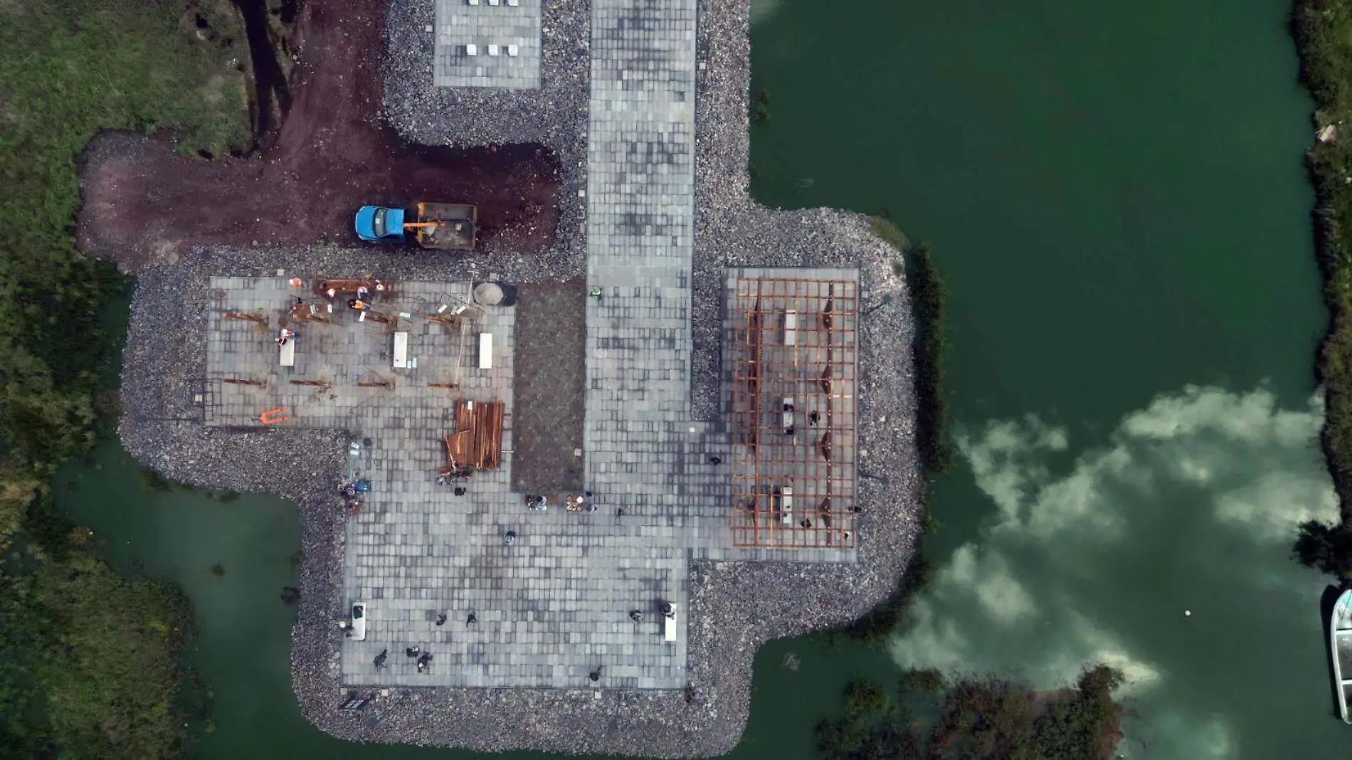 Todo listo para que el presidente López Obrador inaugure el Parque Ecológico Lago de Texcoco-INT7