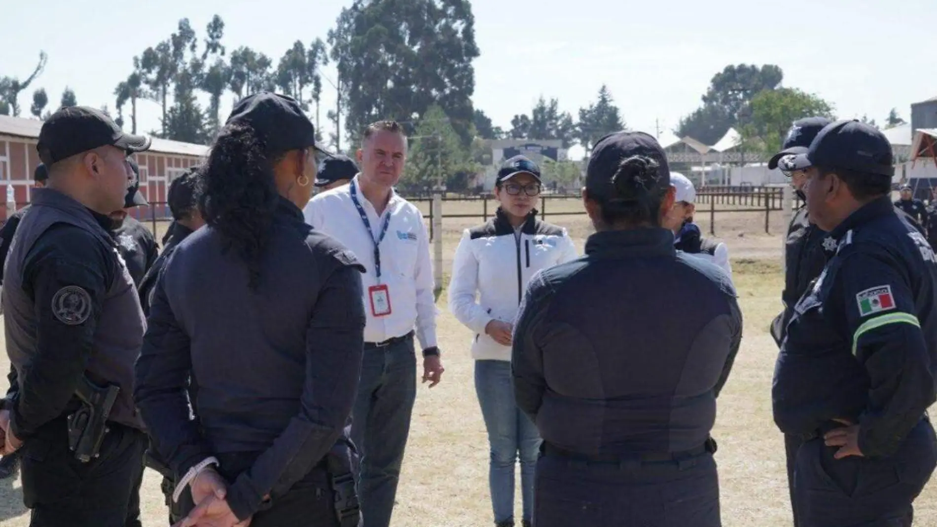 Capacitación de policías en Edomex