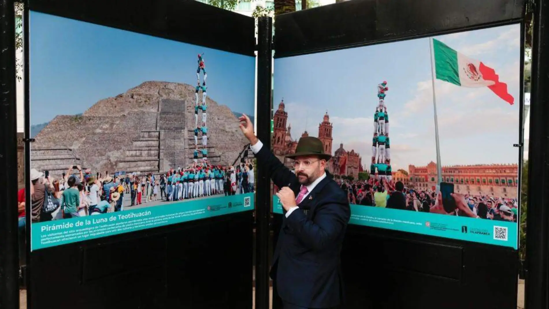 Muestra fotográfica Tocando el cielo de México, se exhibe en la galería del Paseo de las Culturas Amigas