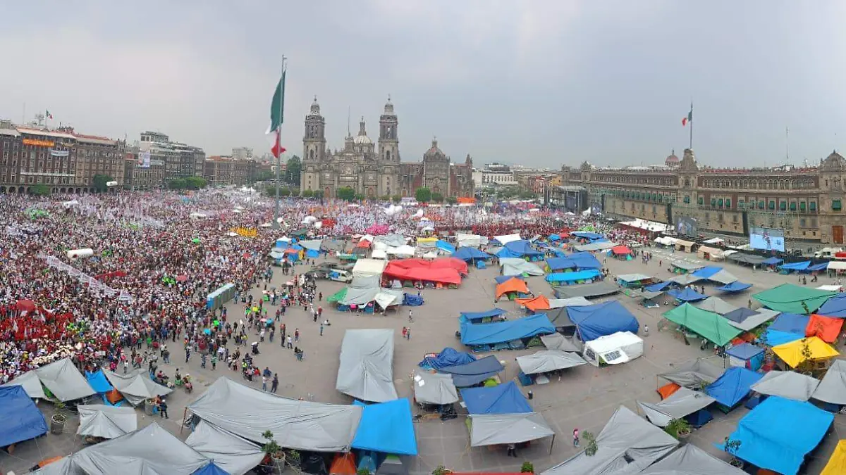 cierre campañas zocalo cnte DANIEL GALEANA SOLMEX