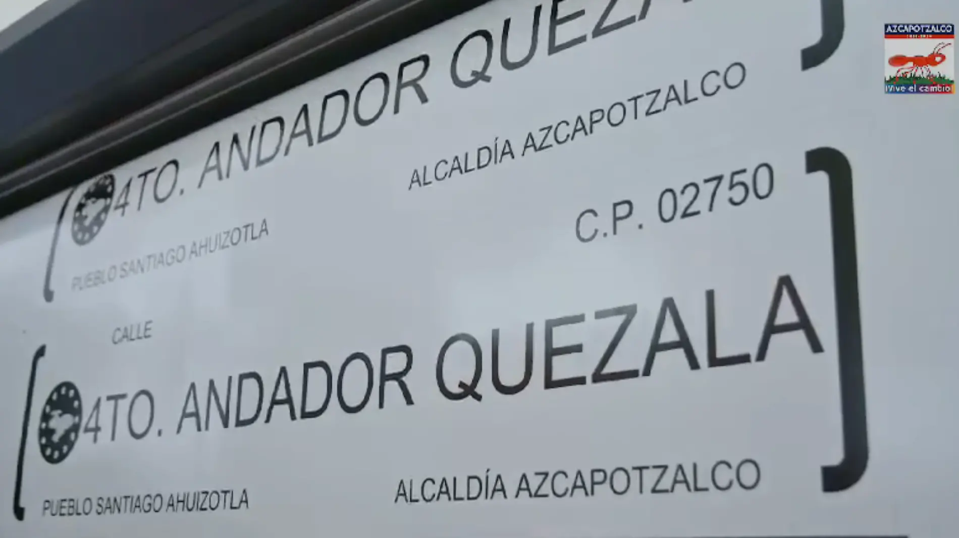 Renuevan nomenclatura y señaléticas en Azcapotzalco para mejorar servicios en la alcaldía-INT4