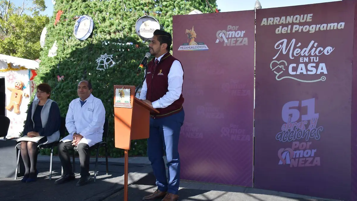 Programa "Médico en tu Casa" ya opera en Nezahualcóyotl