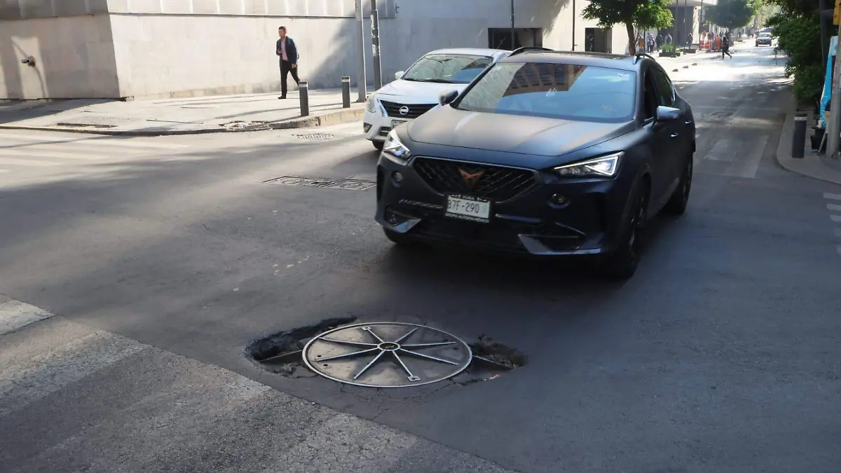 Problemática de los baches en la CDMX