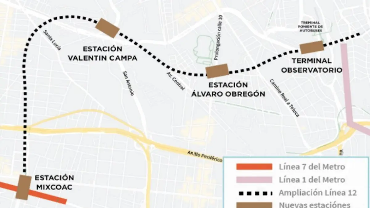 Línea 12 del Metro: ¿cuándo reabre tramo elevado?-int2