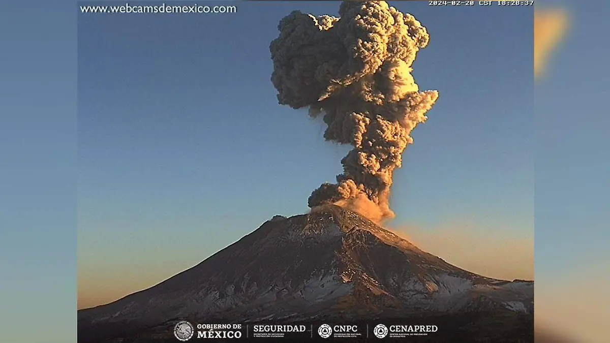 volcan popocatepetl WEBCAMS(1) Webcams México.