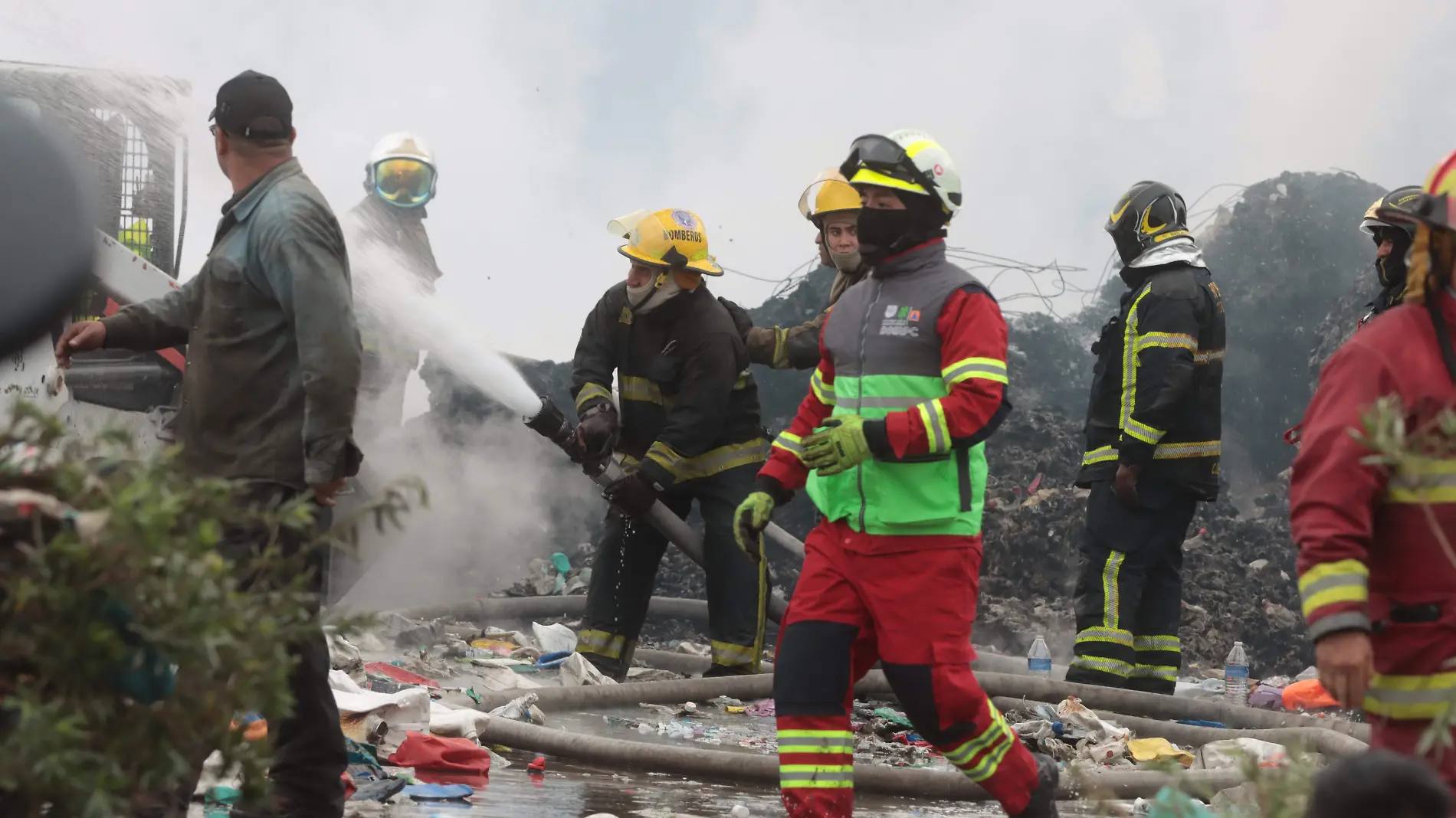 incendio recicladora chalco LUIS BARRERA 3