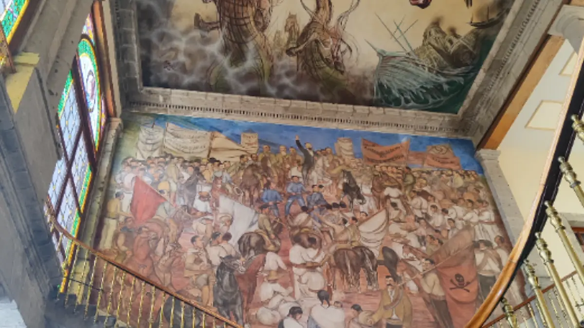 "Alegoría de la Revolución Mexicana"