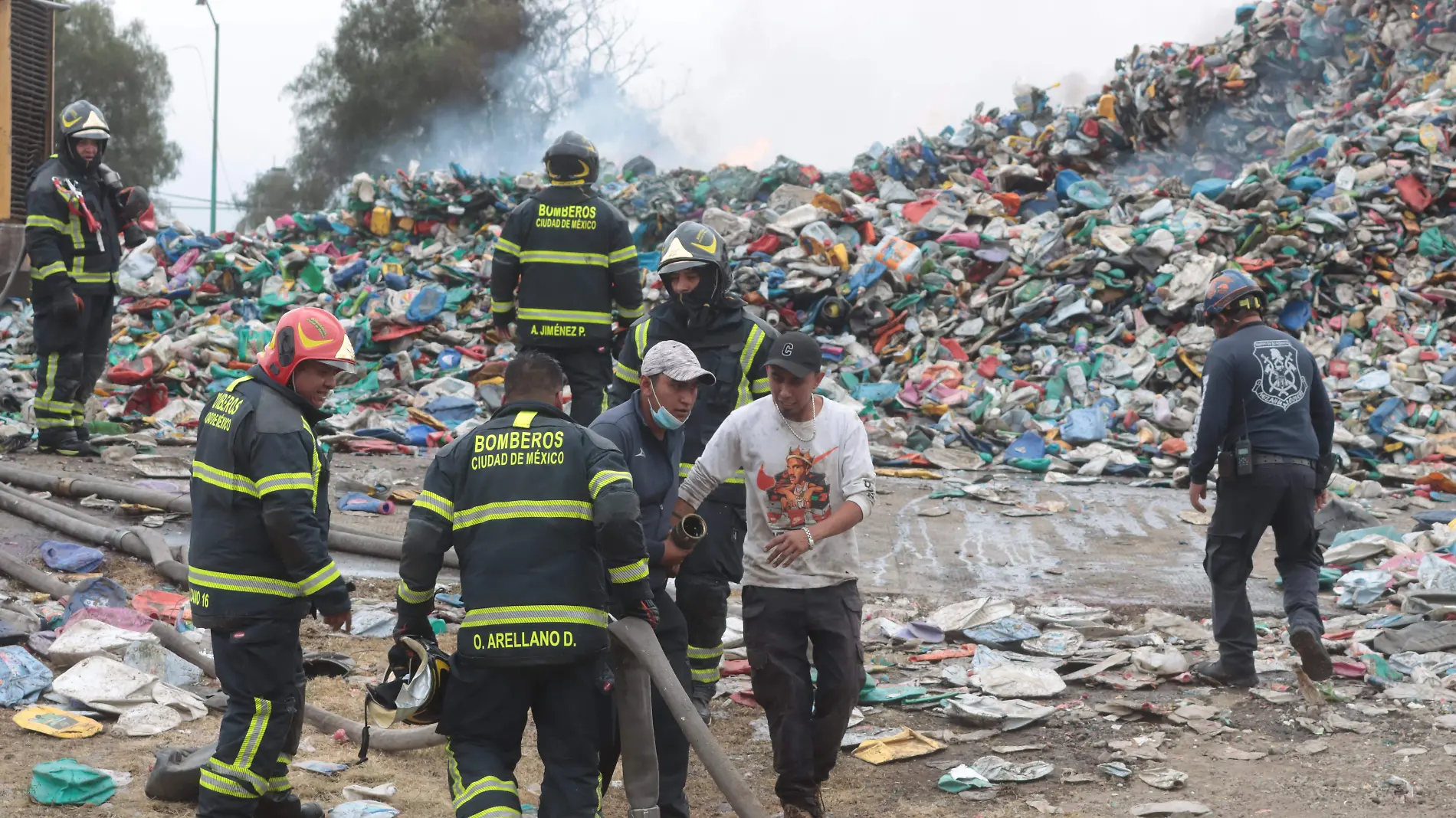 incendio recicladora chalco LUIS BARRERA 2