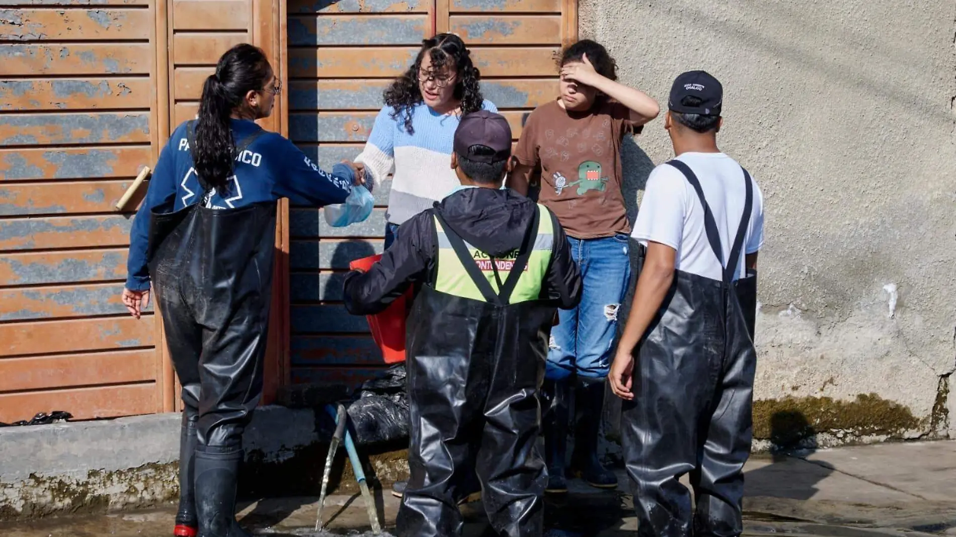 Buscará Delfina presupuesto extra para ayudar a Chalco; urgen obras contra inundaciones-INT3