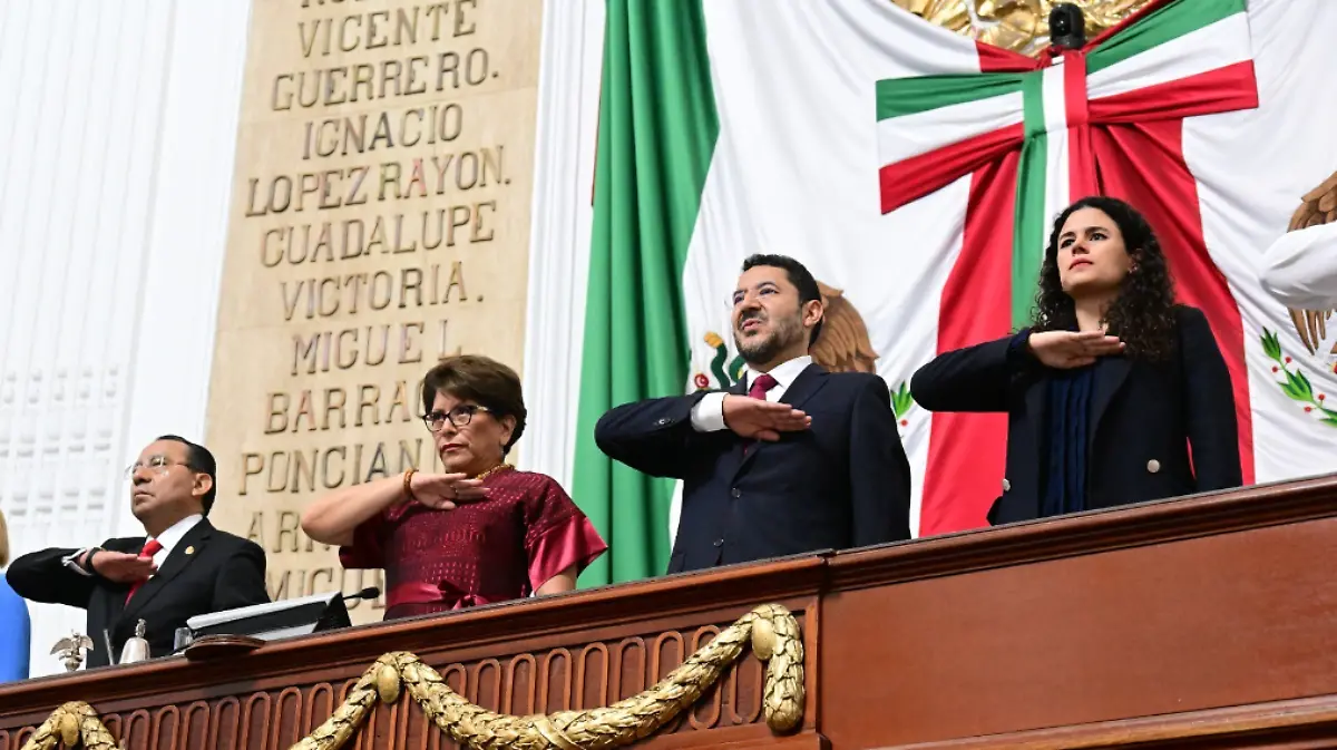 Martí Batres rinde cuentas en el Congreso de la CDMX