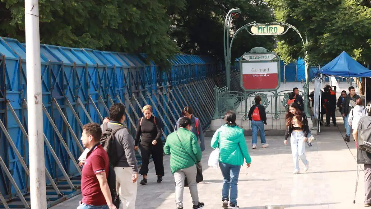 ¡A ponerla guapa! Sobse comienza trabajos de conservación en la Alameda Central-INT4