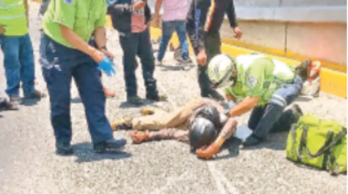 Biker Muere rumbo a Toluca 