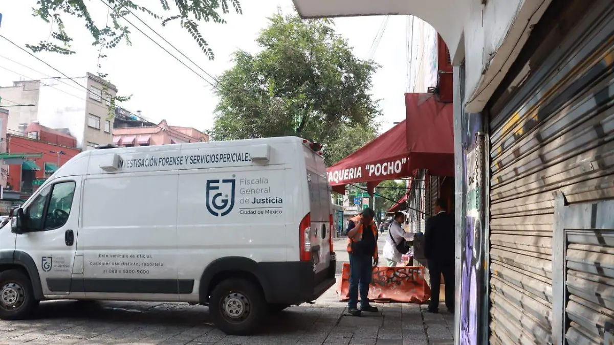 Muere hombre sobre el Eje Central y Artículo 123, colonia Centro-INT3