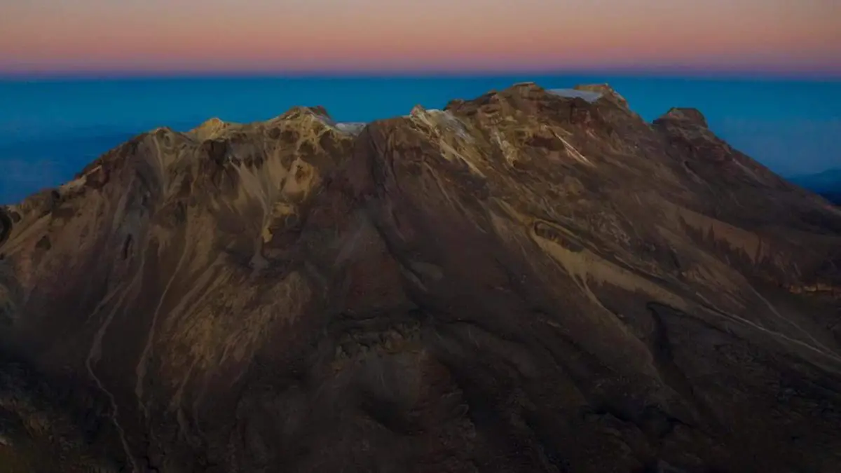 Declaran desaparición del glaciar Ayoloco, en el Iztaccíhuatl