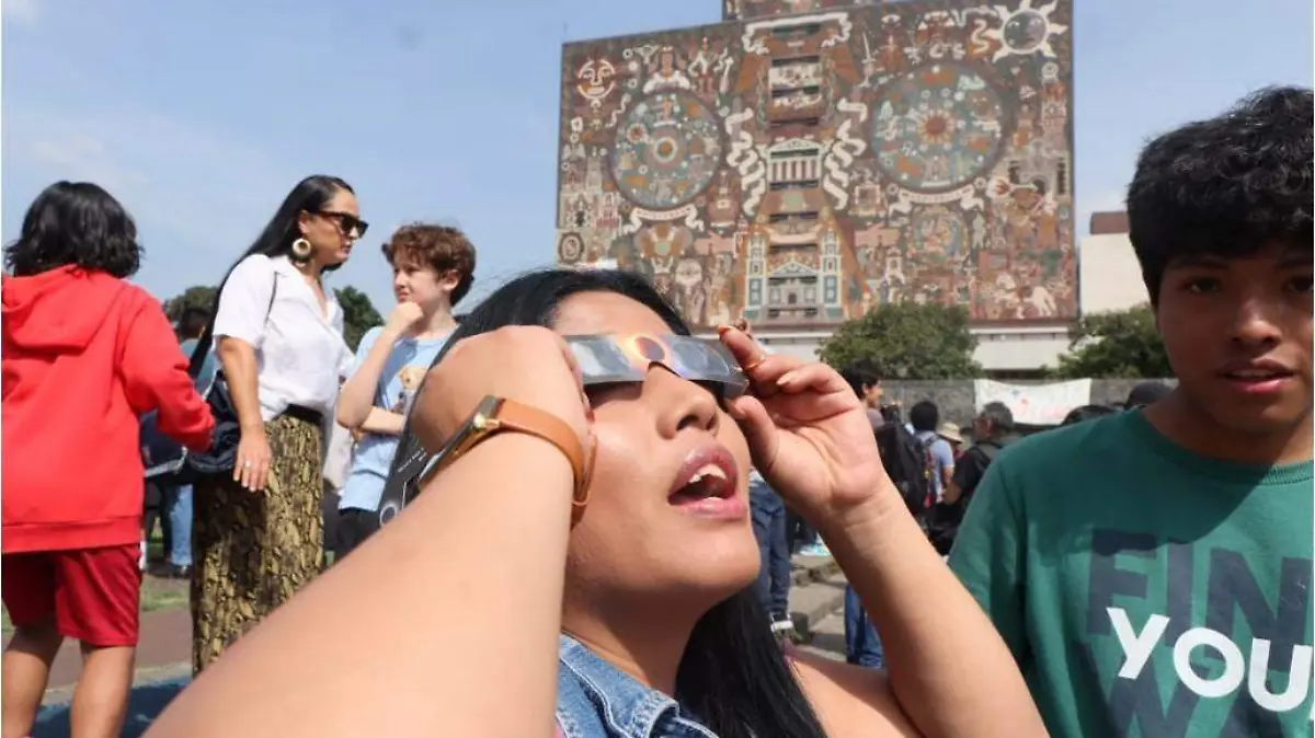 Observación del eclipse