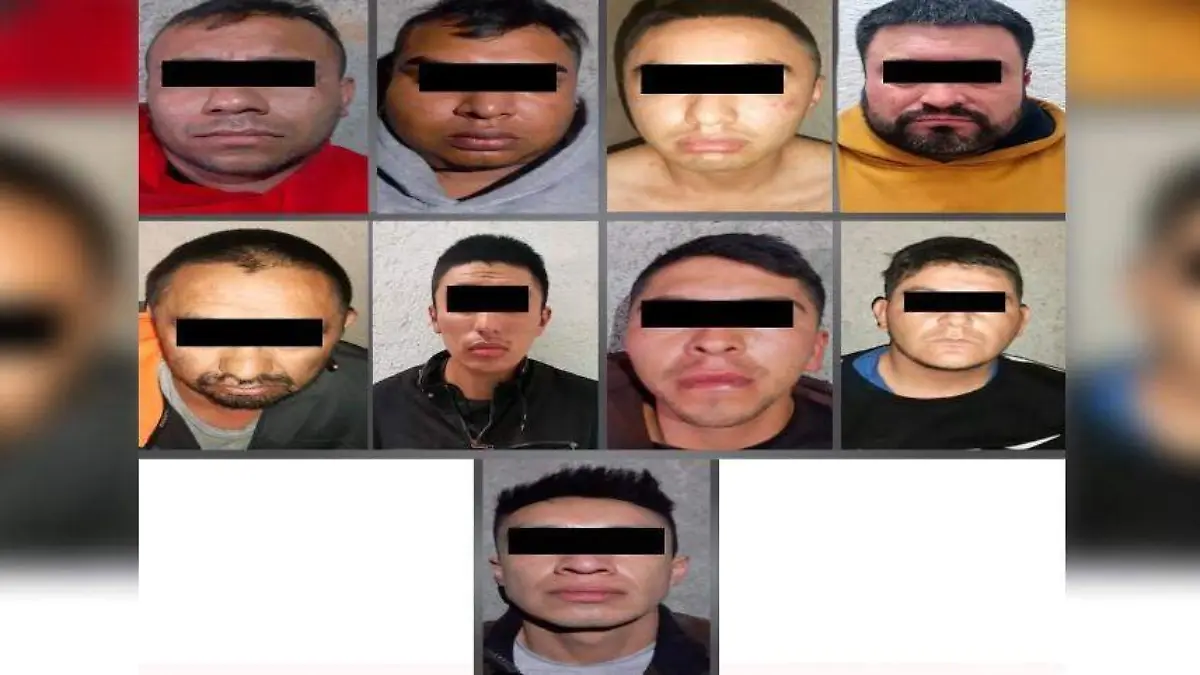 detenidos toluca CORTESIA