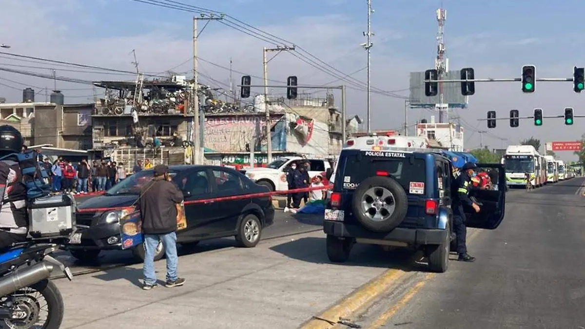 motocilista ecatepec Cortesía policía estatal