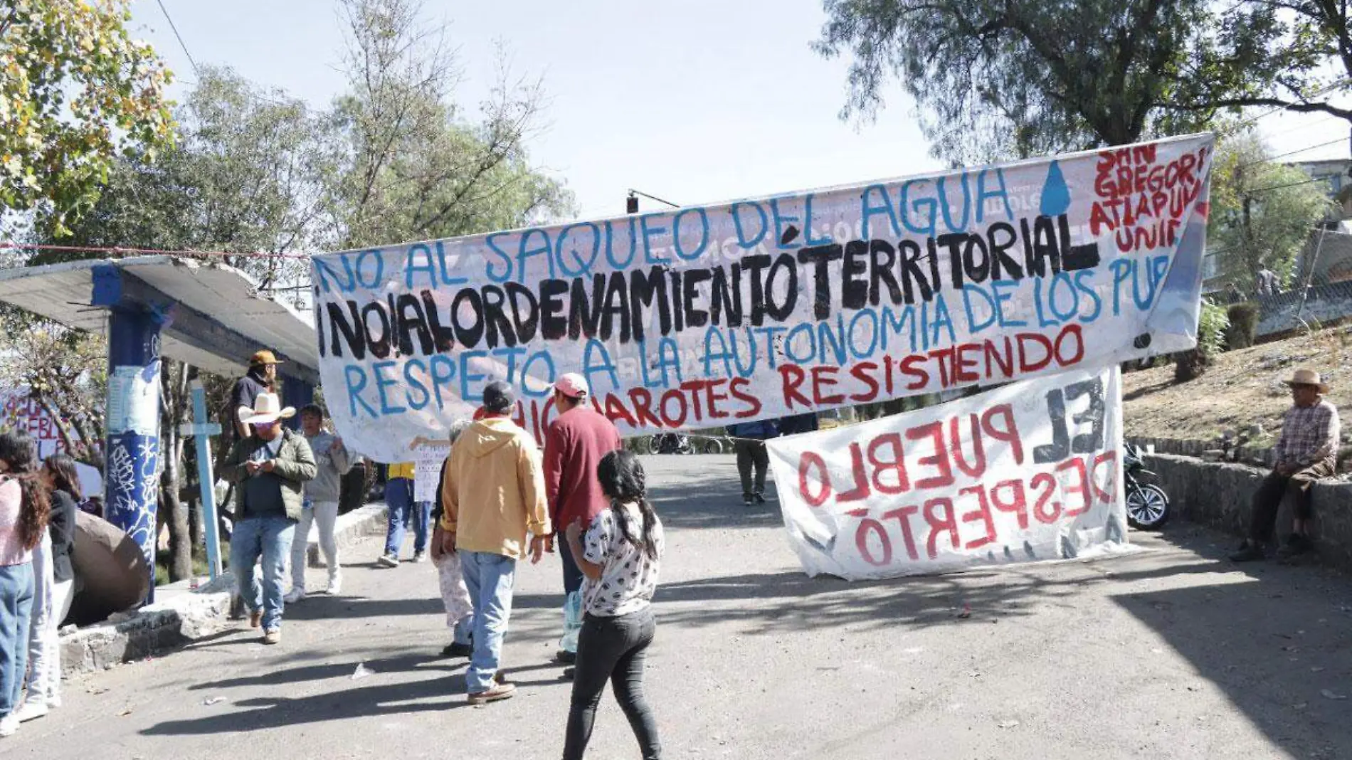 Bloqueo-Xochimilco