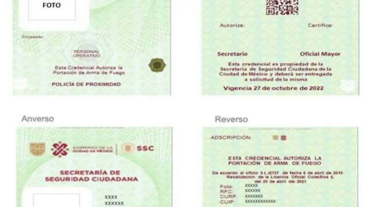 credenciales SSC
