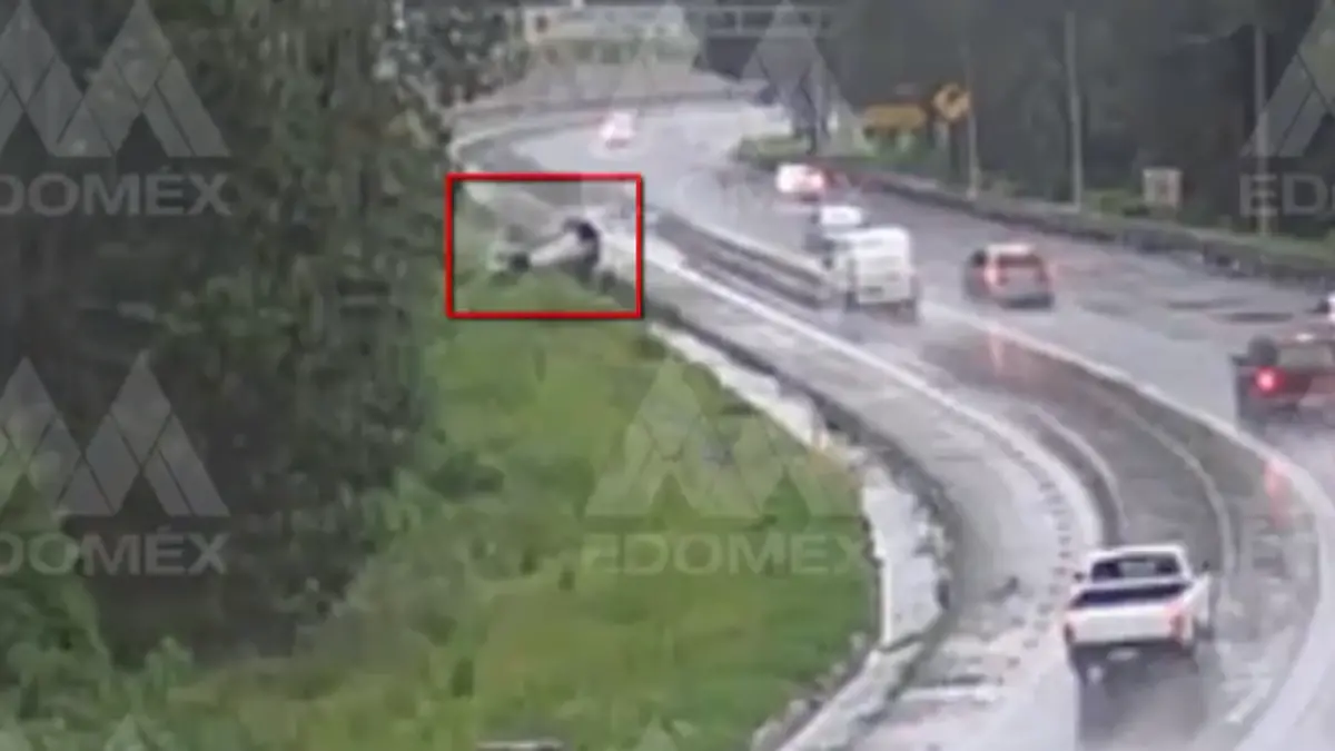 vuelca mexico toluca C5 EDOMEX