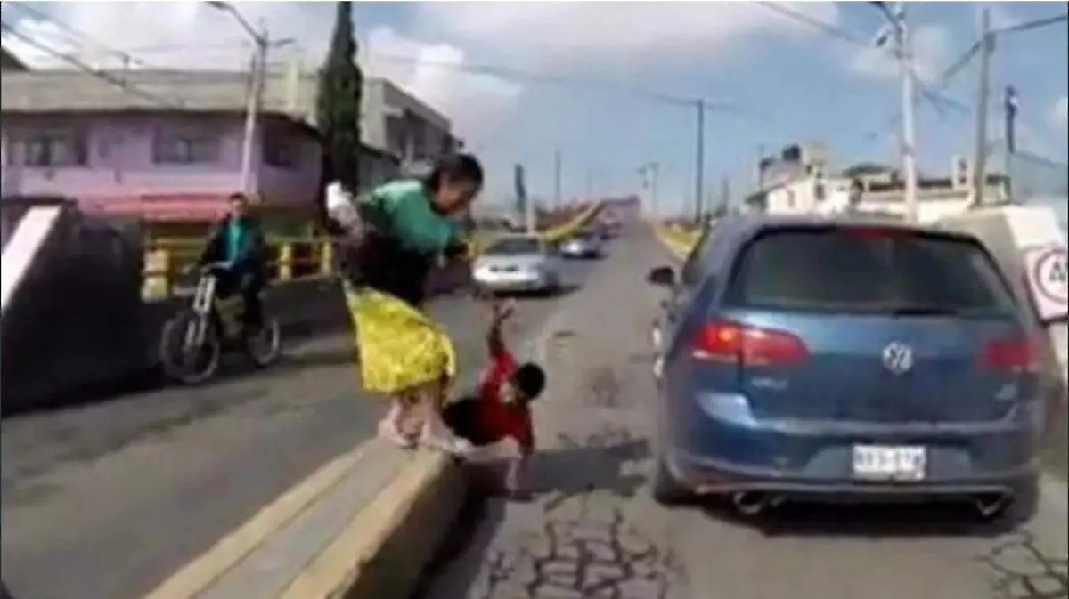 Niño atropellado