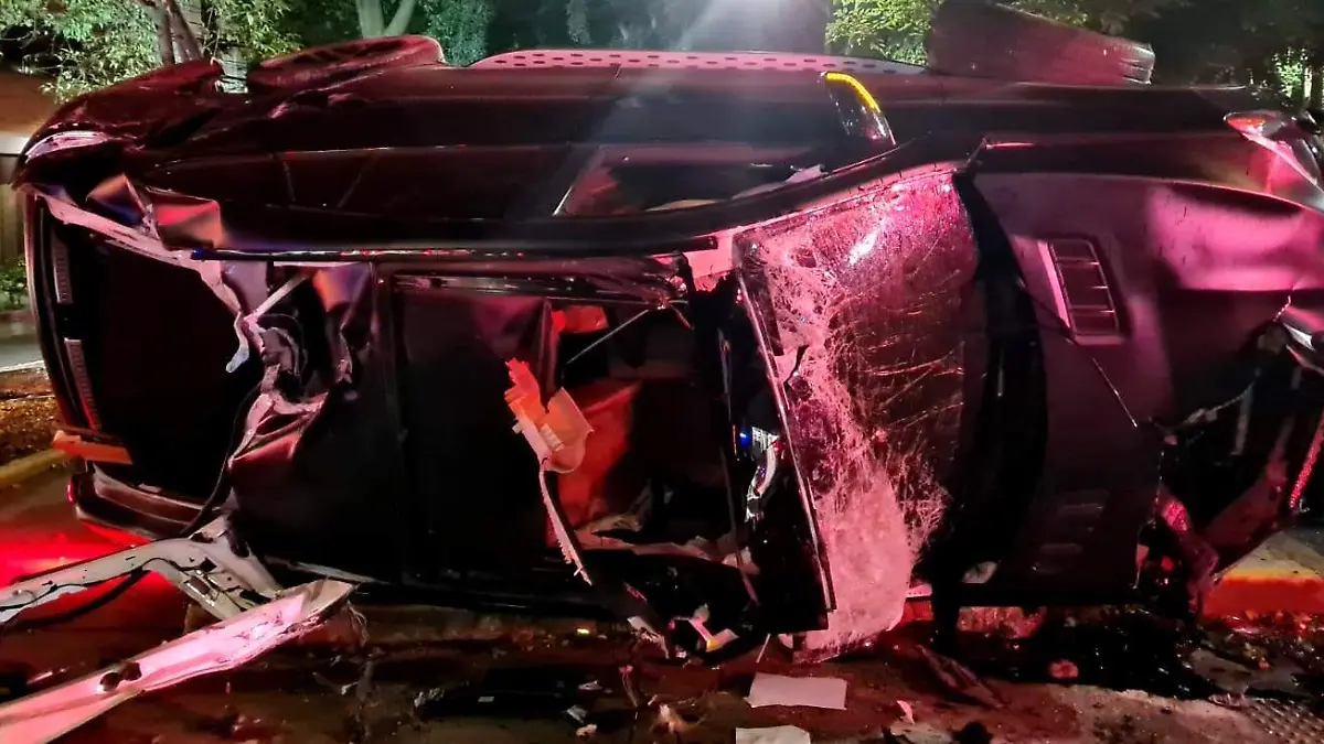 volcadura condesa CORTESIA