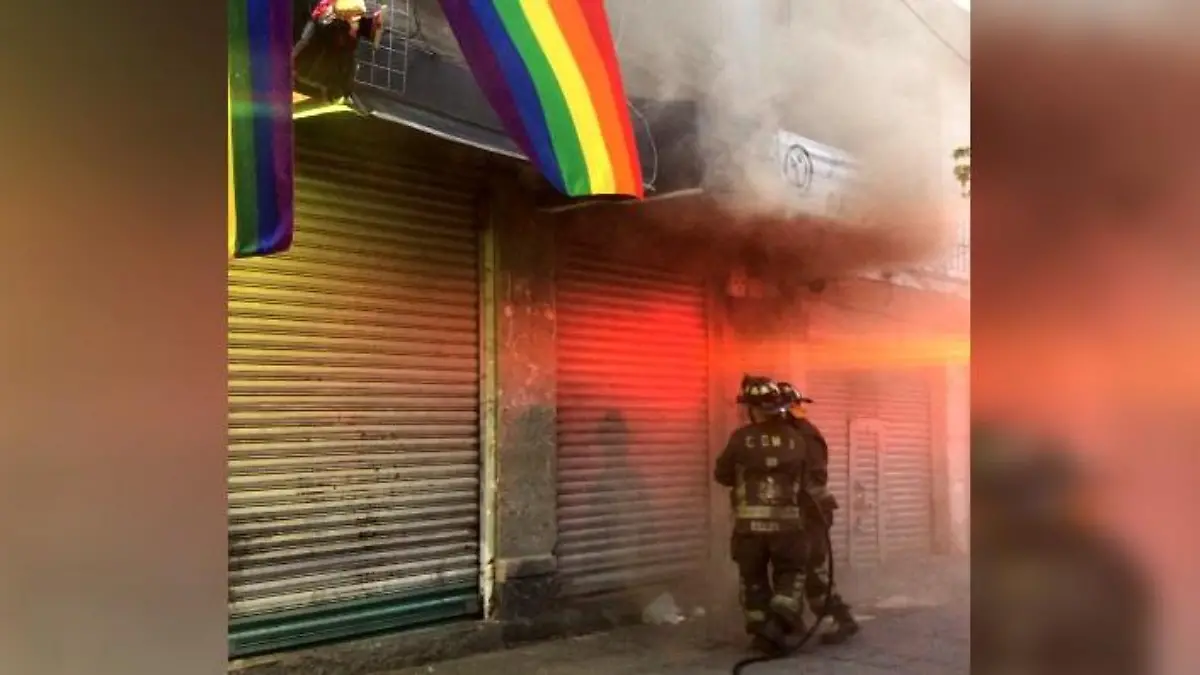 incendio local centro TWITTER