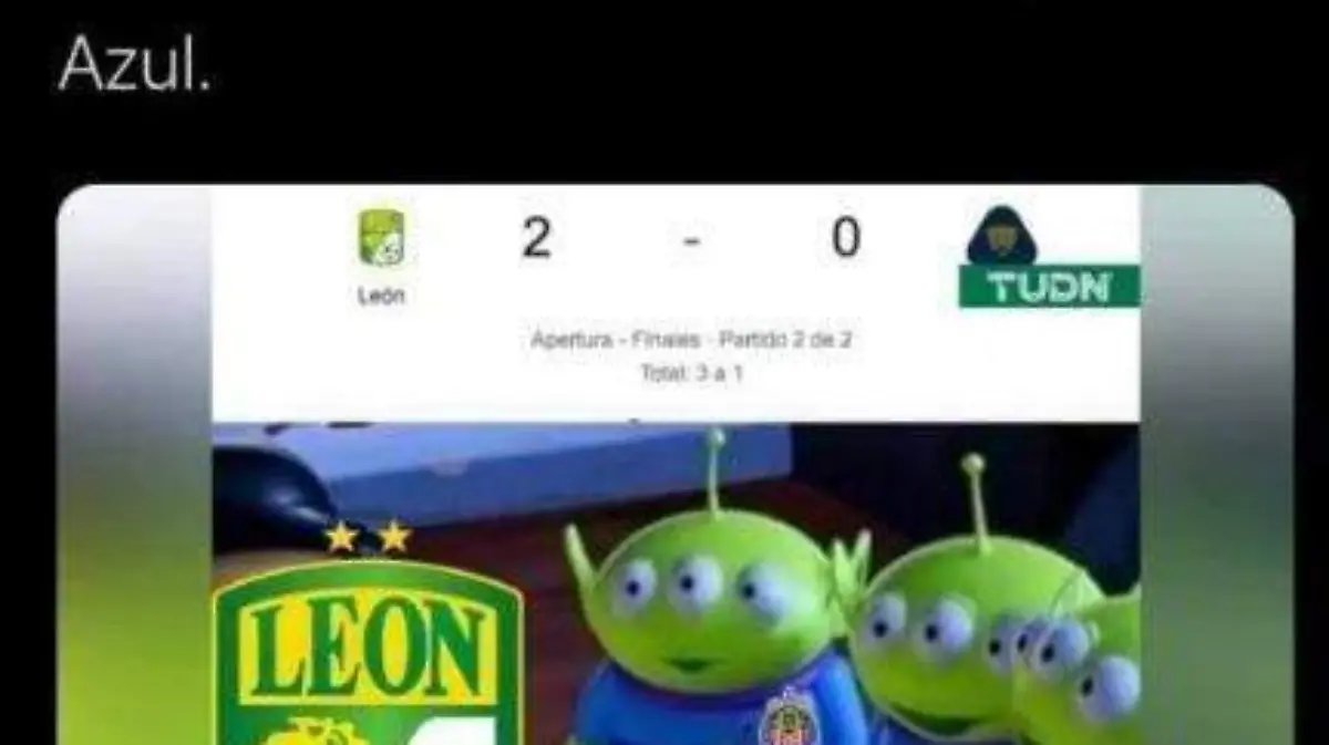 Meme Pumas vs León