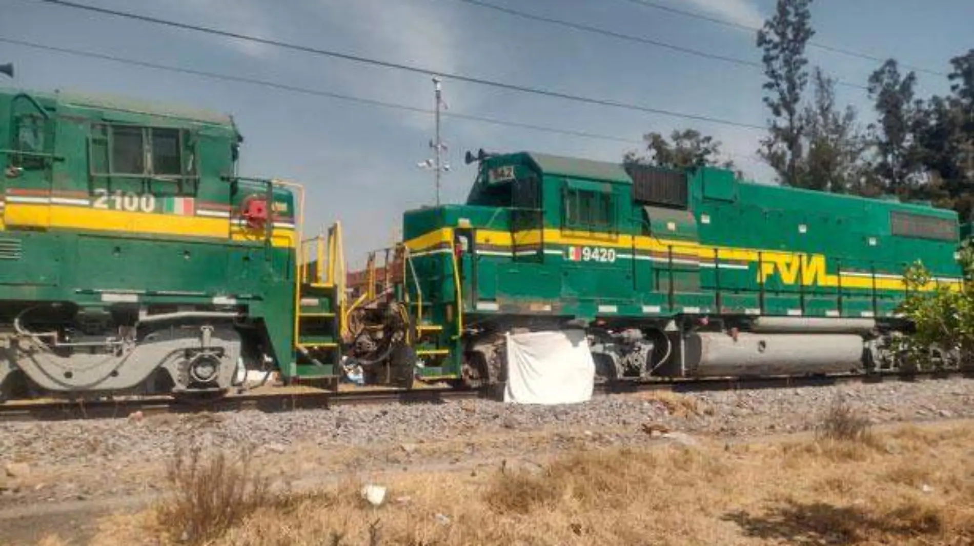 Sujeto en situación de calle muere arrollado por el tren en Neza  2