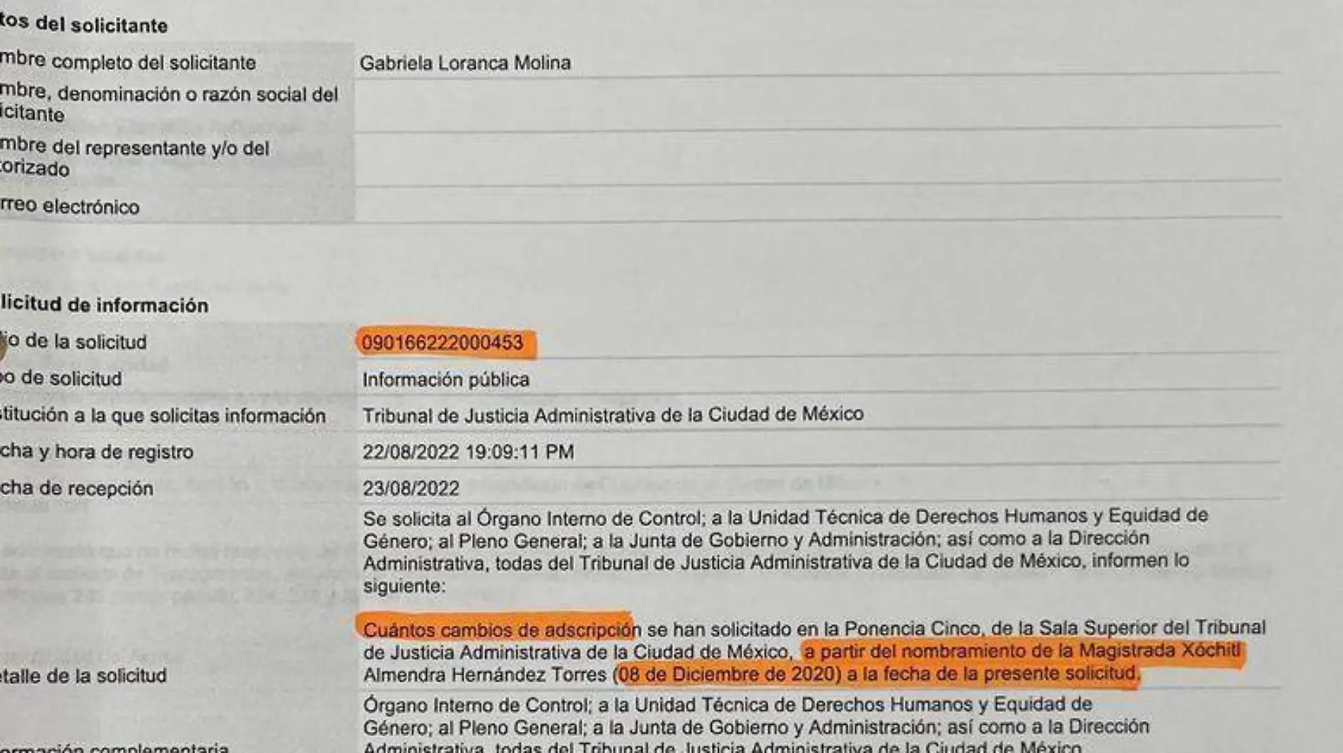 Magistrada acumula quejas por acoso y maltrato laboral-INT3