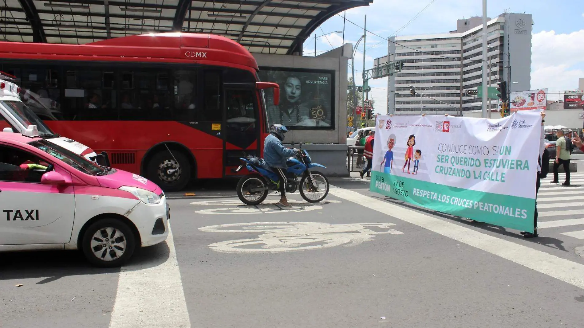 Día Mundial del Peatón: buscan sensibilizar a conductores sobre cuidado de transeúntes-INT3