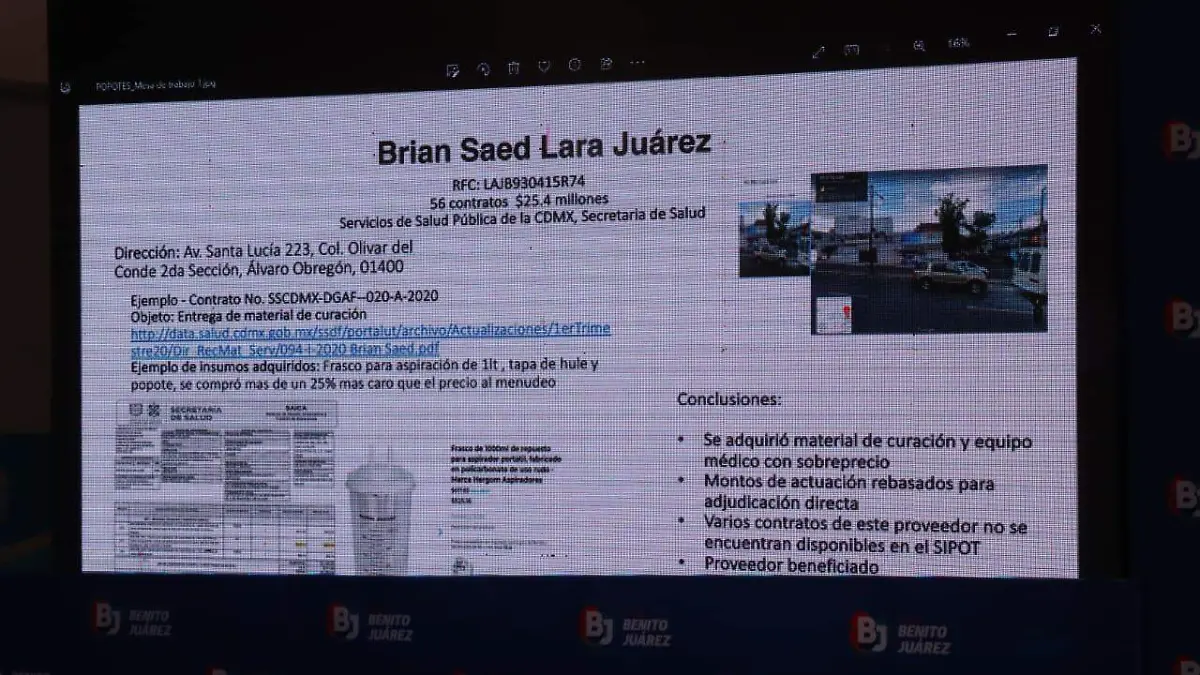 Denuncia Santiago Taboada irregularidades en el sector salud dentro 