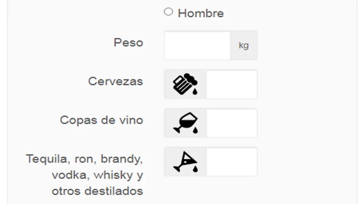 Prueba virtual de alcoholímetro