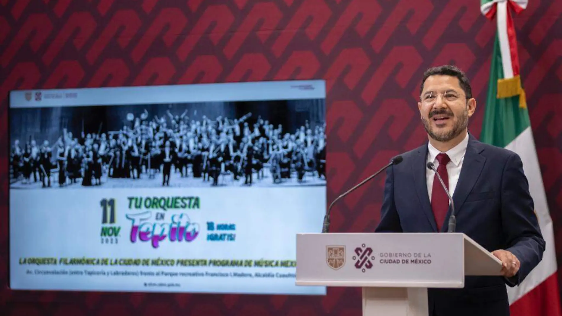 Orquesta Filarmónica de la Ciudad de México dará concierto en Tepito-INT3