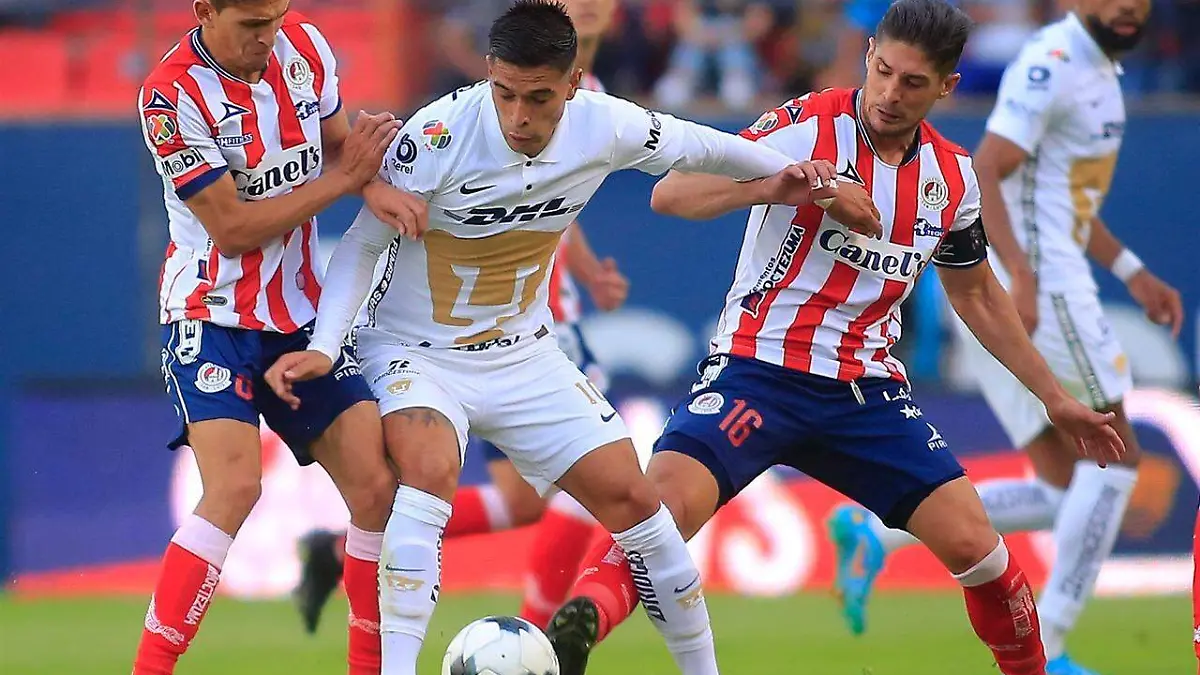 Pumas cae frente a San Luis y complica su calificación en Liga MX-PORTADA